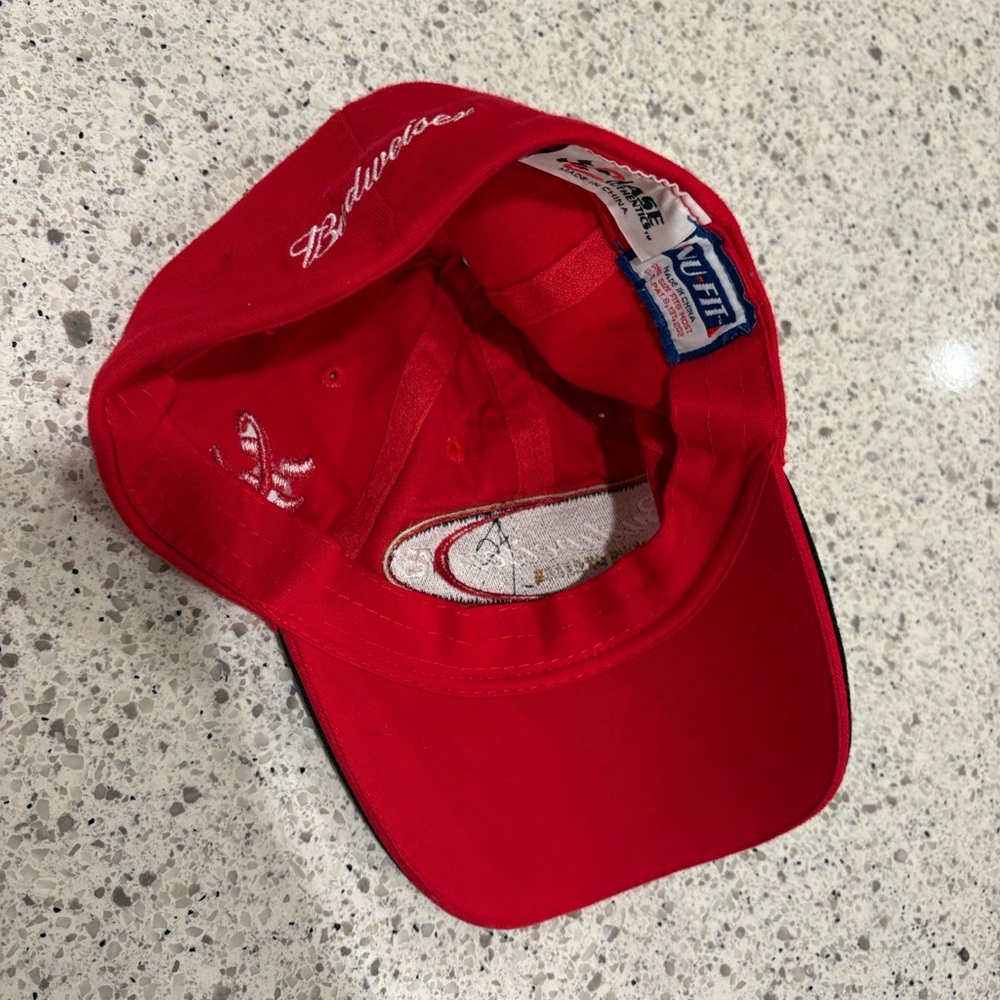 Budweiser Chase Authentics Red Cap - image 4